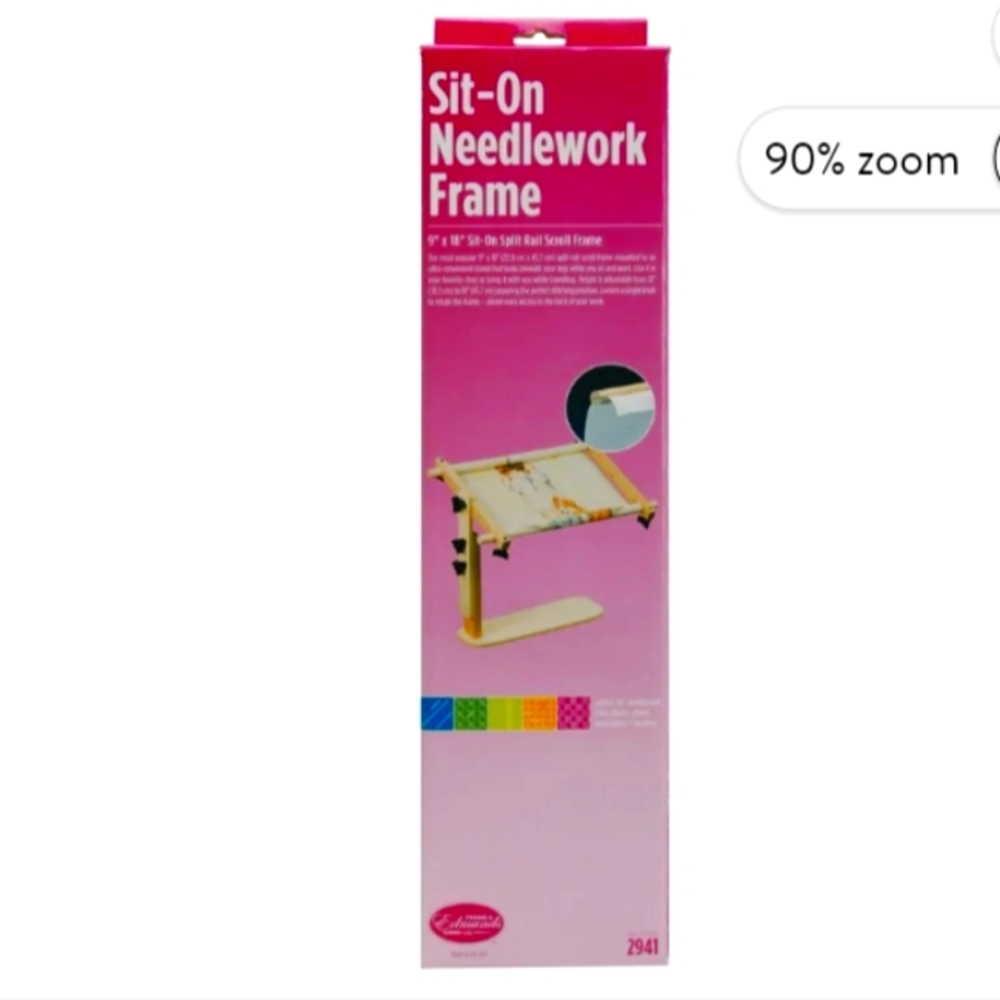 Sit-on Needlework Frame